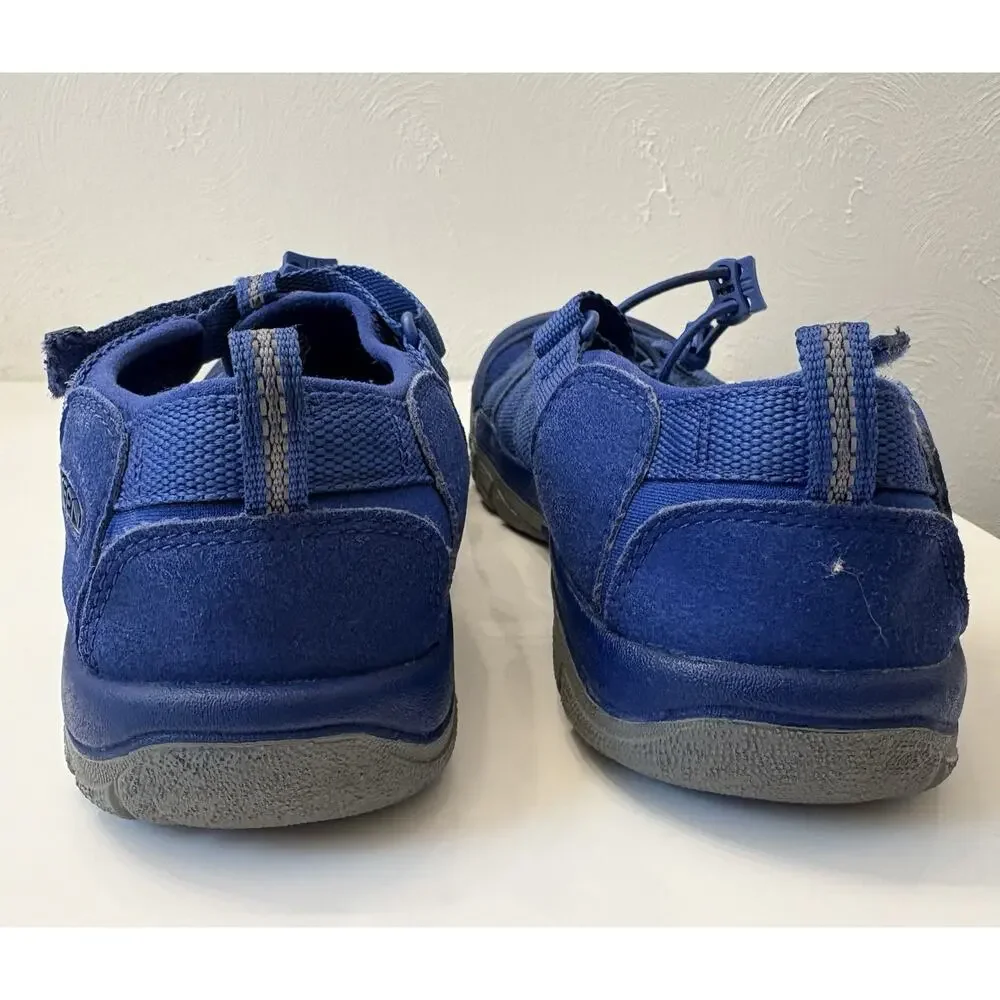 Keen Newport H2 Hiking Surf The Web Youth Water Sandals Size 6.0 Royal Blue